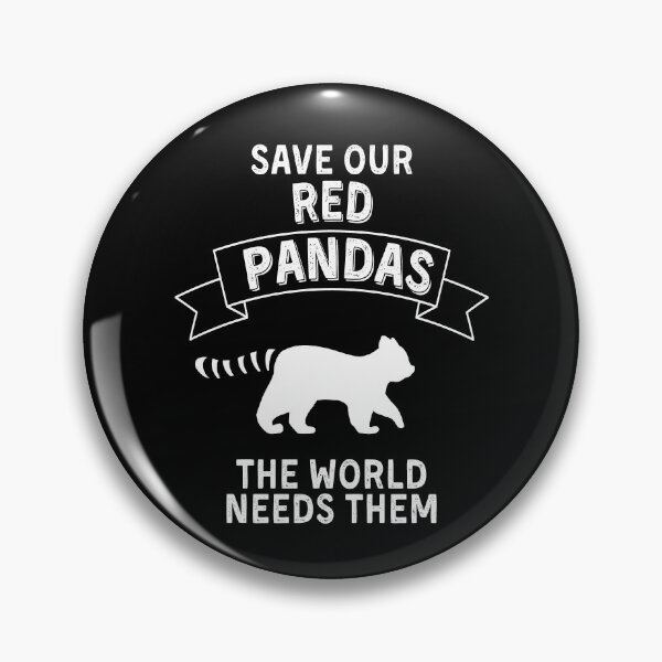 Item preview, Save the Red Pandas, Red Panda Lovers designed and sold by Cute  Pawz.