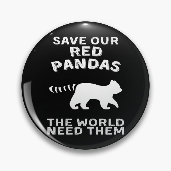 Item preview, Save the Red Pandas, Red Panda Lovers designed and sold by Cute  Pawz.