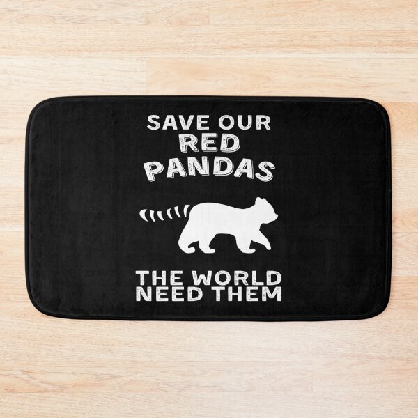 Item preview, Save the Red Pandas, Red Panda Lovers designed and sold by Cute  Pawz.