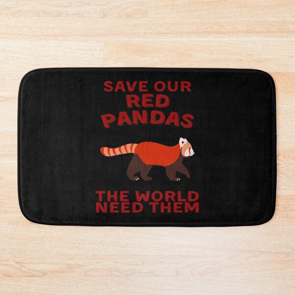 Item preview, Save the Red Pandas, Red Panda Lovers designed and sold by Cute  Pawz.
