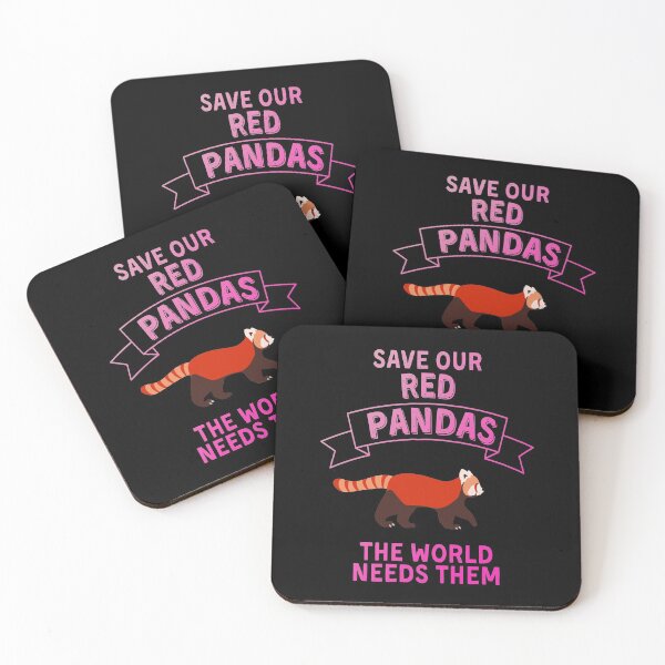 Item preview, Save the Red Pandas, Red Panda Lovers designed and sold by Cute  Pawz.