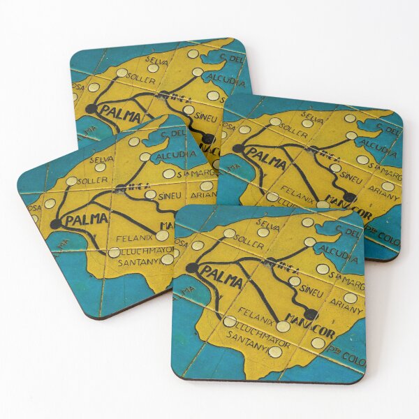 Item preview, MALLORCA - SPAIN - MALLORCA - MAP - PALMA - MANACOR designed and sold by Tropical Blood.