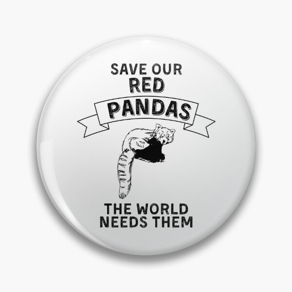 Item preview, Save the Red Pandas, Red Panda Lovers designed and sold by Cute  Pawz.