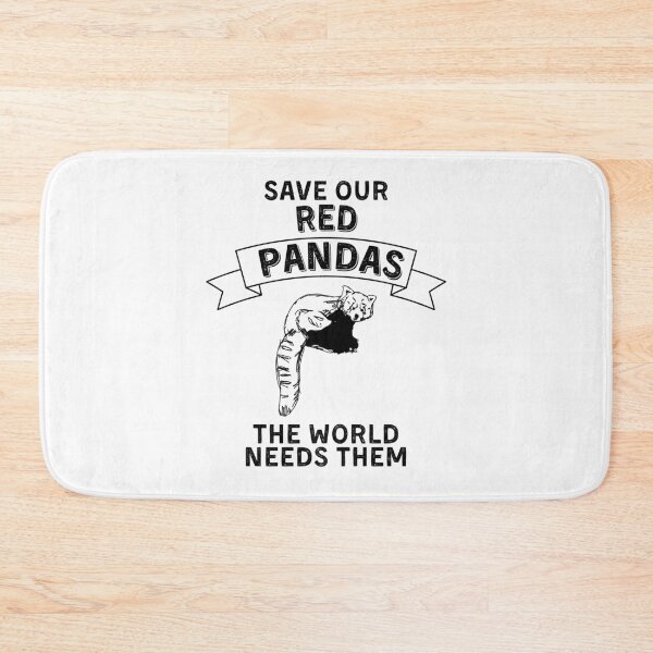 Item preview, Save the Red Pandas, Red Panda Lovers designed and sold by Cute  Pawz.