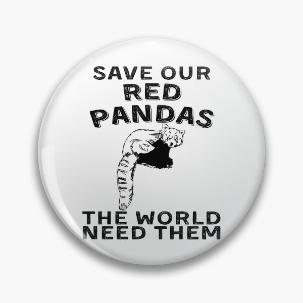 Item preview, Save the Red Pandas, Red Panda Lovers designed and sold by Cute  Pawz.