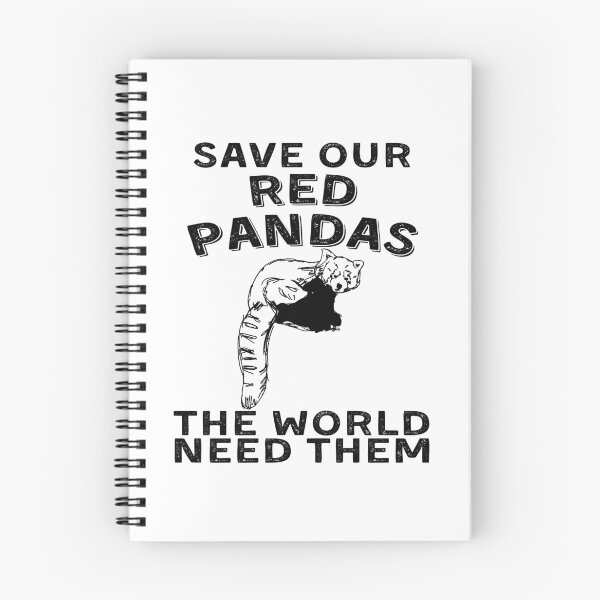 Item preview, Save the Red Pandas, Red Panda Lovers designed and sold by Cute  Pawz.