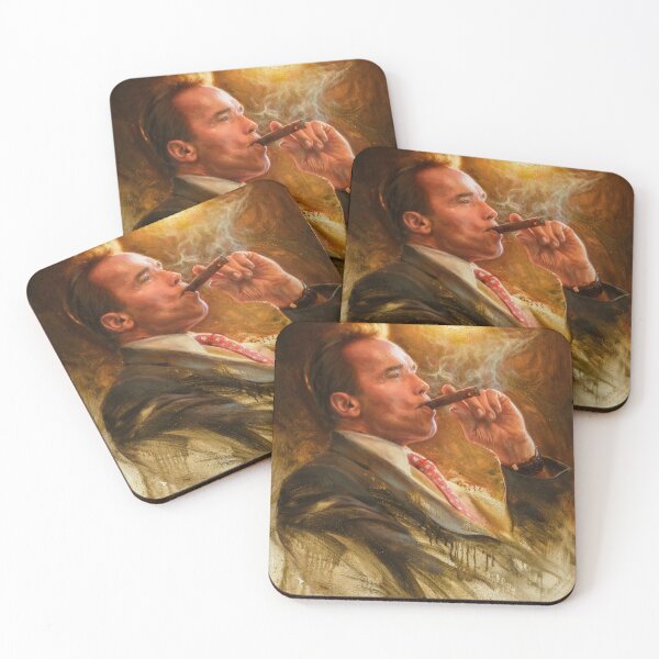 Item preview, Arnold Schwarzenegger Smoking a Cigar designed and sold by pavelsokov.