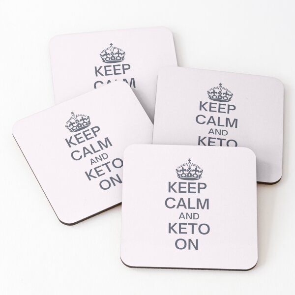 Item preview, Keto Keep Calm designed and sold by Aroha Designs.