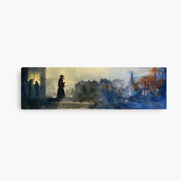 Plague Doctor Canvas Print