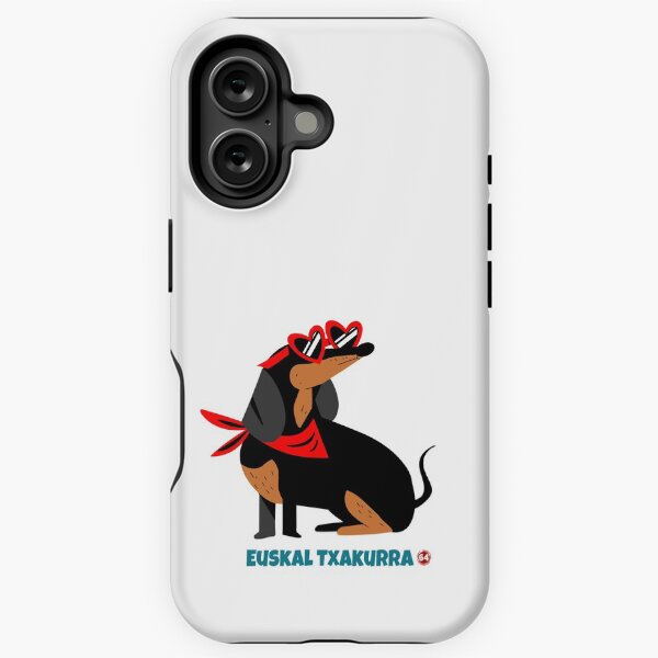 Vista previa del artículo con la obra «Euskal Txakurra Perro Vasco», diseñado y vendido por Circle64Shop.