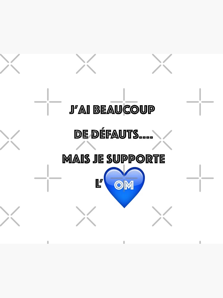 Carte de vœux avec l'œuvre « Cadeaux pour supporters Olympique de Marseille  » de l'artiste TheLucasStory