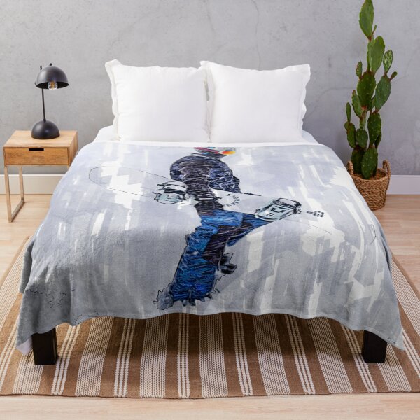 Item preview, Snowboarder Abstract. For snowboard lovers. designed and sold by ColortrixArt.
