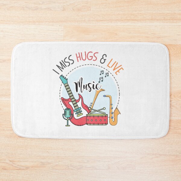 Item preview, I Miss Hugs & Live Music designed and sold by casualism.