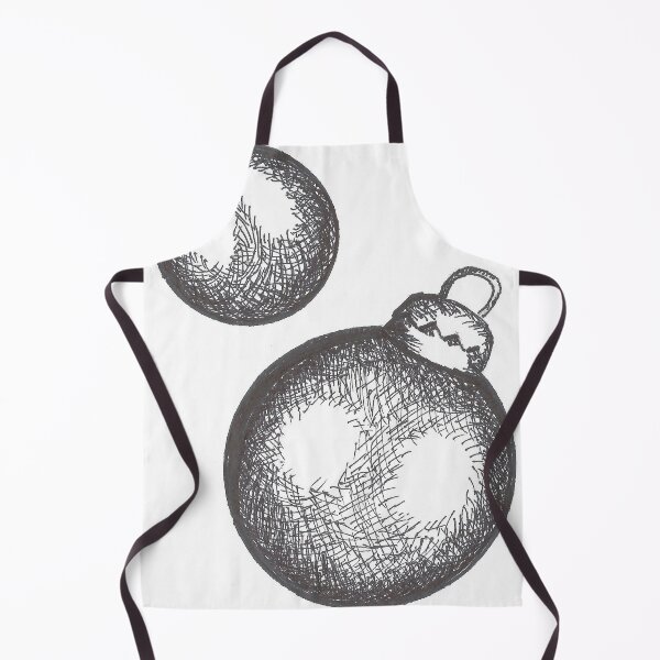 Item preview, Christmas Ornaments (Black and White) designed and sold by Krystian Stafford.