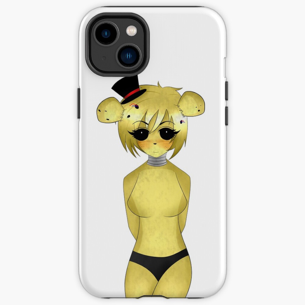 FNaF 1 Golden Freddy Head, Five Nights at Freddy's iPhone Case by  akushibluepaws