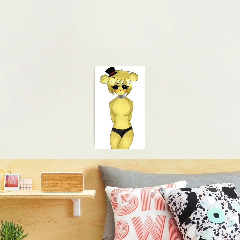 Five Nights in Anime Golden Freddy Poster for Sale by luckyemily1231