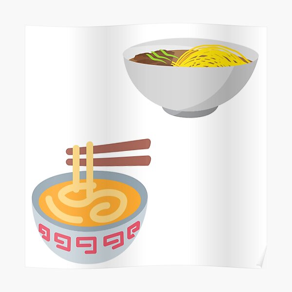 Ponyo Ramen Ramen classique Poster