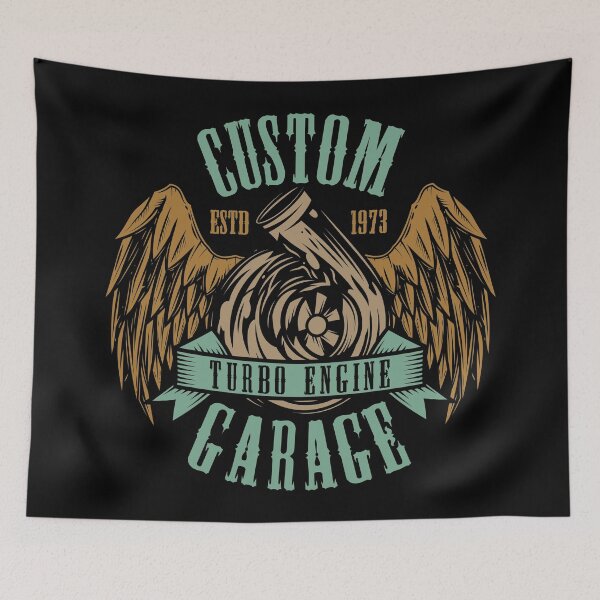 Item preview, Custom Garage - Turbo Engine designed and sold by Sinfamous.