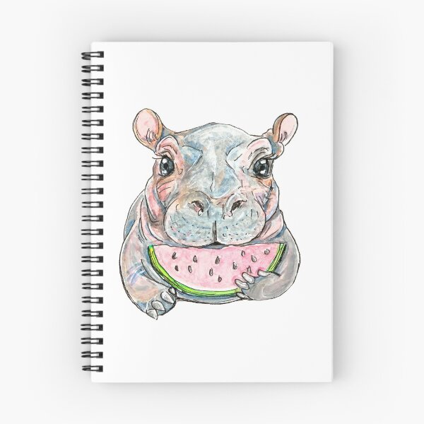 Item preview, Fiona the hippo design designed and sold by justcutebyiris.