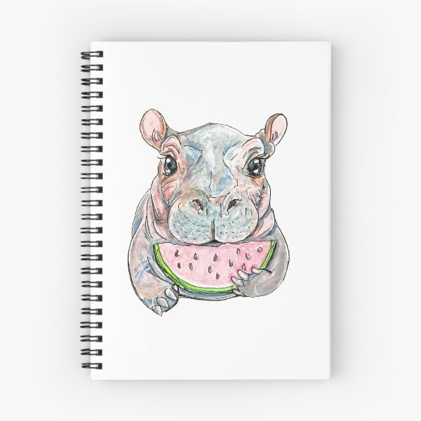 Item preview, Fiona the hippo design designed and sold by justcutebyiris.