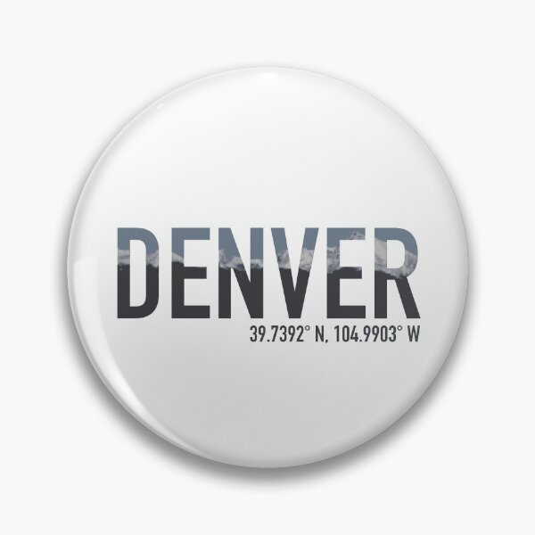Item preview, DENVER, CO - FRONT RANGE (Grey & Blue Ed.) designed and sold by H-Capsaicin.
