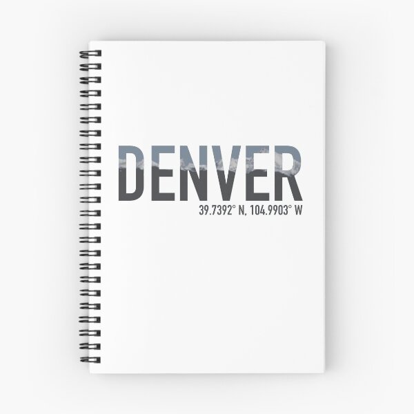 Item preview, DENVER, CO - FRONT RANGE (Grey & Blue Ed.) designed and sold by H-Capsaicin.