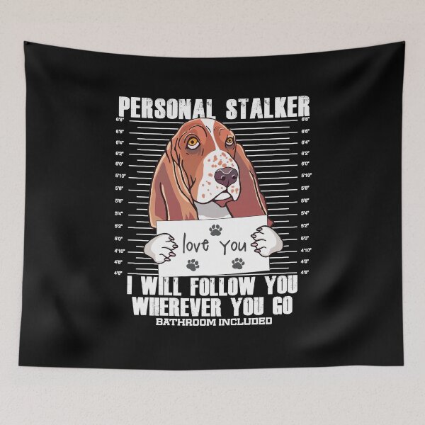 Item preview, Funny Basset Hound Dog Lover Cartoon designed and sold by MrEddie10.