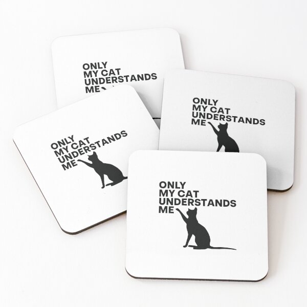 Item preview,  Only My Cat Understands Me designed and sold by ART-SOUF.