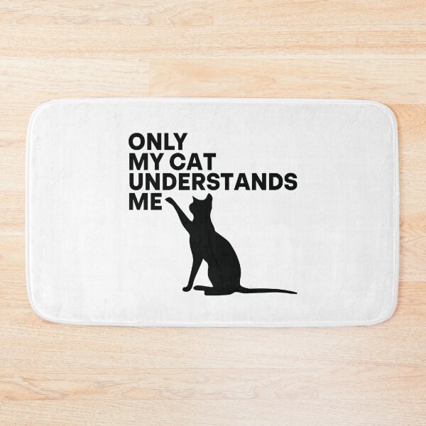 Item preview,  Only My Cat Understands Me designed and sold by ART-SOUF.