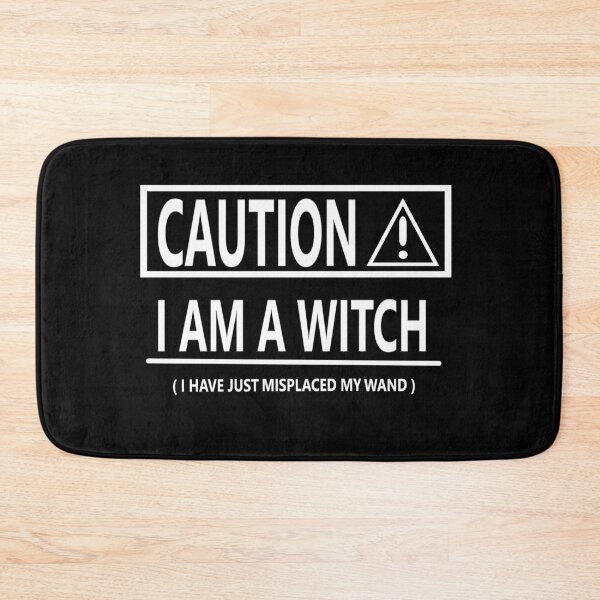 Item preview, CAUTION I AM A WITCH designed and sold by onemoormove.
