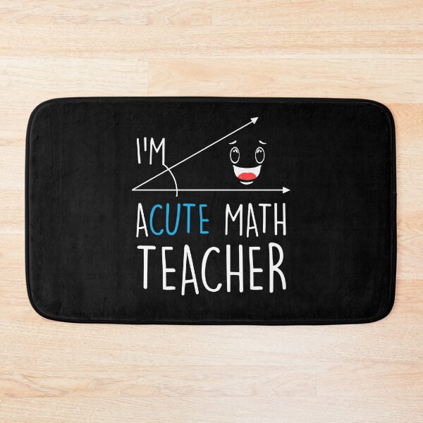 Item preview, I'm Acute Math Teacher - Funny Math Teacher With Humour Gift designed and sold by Manisma Road.