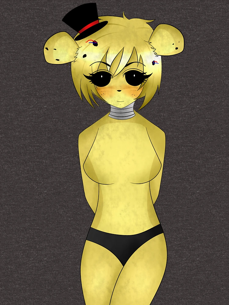 Five Nights in Anime Golden Freddy Essential T-Shirt for Sale by  luckyemily1231