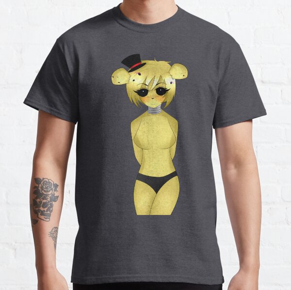 Five Nights in Anime Golden Freddy Essential T-Shirt for Sale by  luckyemily1231