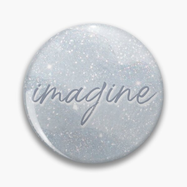 Item preview, imagine a world like that - silver glitter designed and sold by thewayitshine.