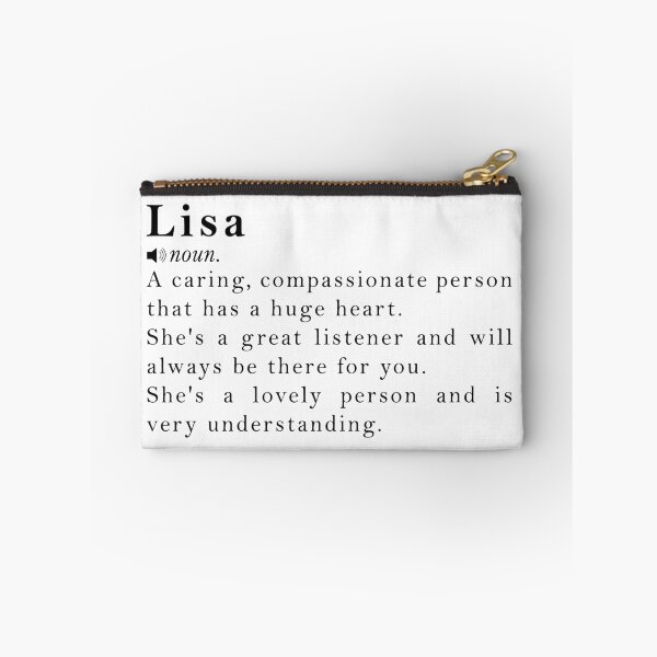 Item preview, Lisa Name Definition Meaning designed and sold by peachyline.
