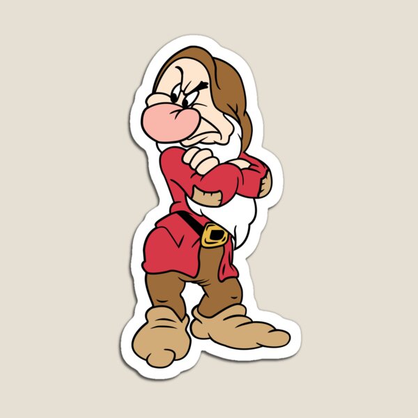 Item preview, GRUMPY SNOW WHITE AND THE SEVEN DWARFS designed and sold by angelescar.