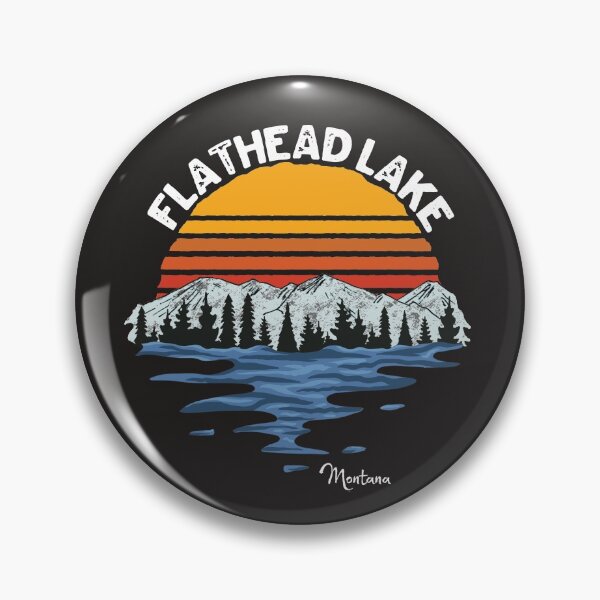 Item preview, Vintage Flathead Lake Montana Gift designed and sold by MrEddie10.