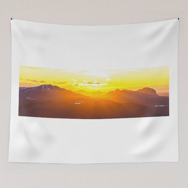 Item preview, Assynt Setting Sun, Canisp, Stac Pollaidh and Suilven designed and sold by ScotLandscapes.