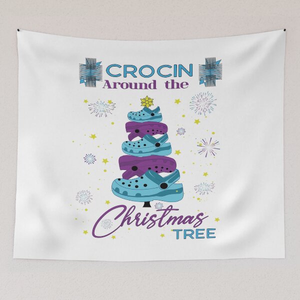 Item preview, Christmas Gift Crocin Around The Christmas Tree designed and sold by mahjoubstr.