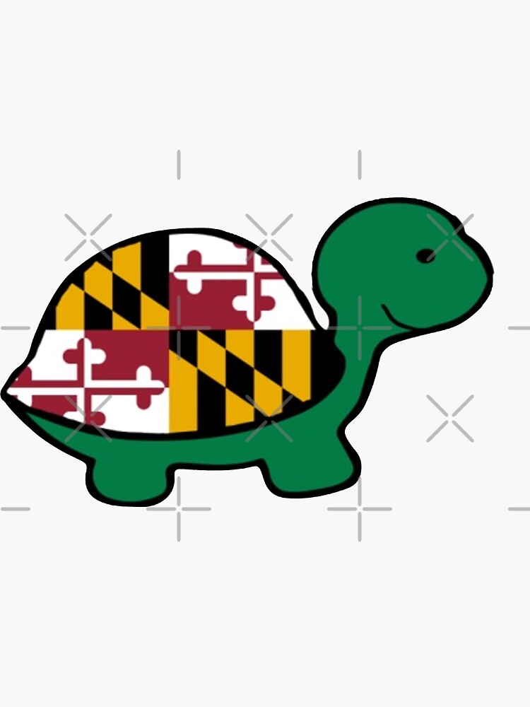 Maryland Diamondback Terrapin Flag Design Maryland Diamondback Terrapin Flag Design