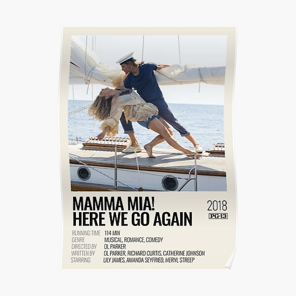 Mamma Mia! 2 (2018) affiche du film Poster