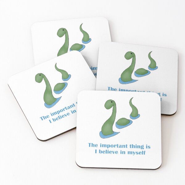 Item preview, Nessie - The important thing is I believe in myself designed and sold by alxandromeda.
