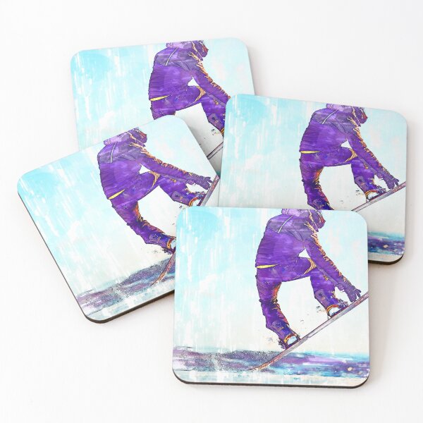 Item preview, Snowboard Jump Abstract. For snowboarding lovers. designed and sold by ColortrixArt.
