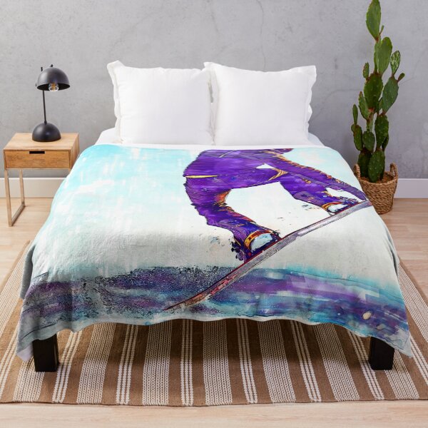 Item preview, Snowboard Jump Abstract. For snowboarding lovers. designed and sold by ColortrixArt.