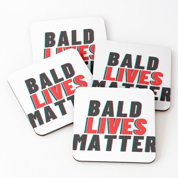 Item preview, bald lives matter designed and sold by JocelynCrafts.