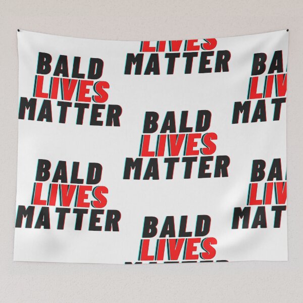Item preview, bald lives matter designed and sold by JocelynCrafts.