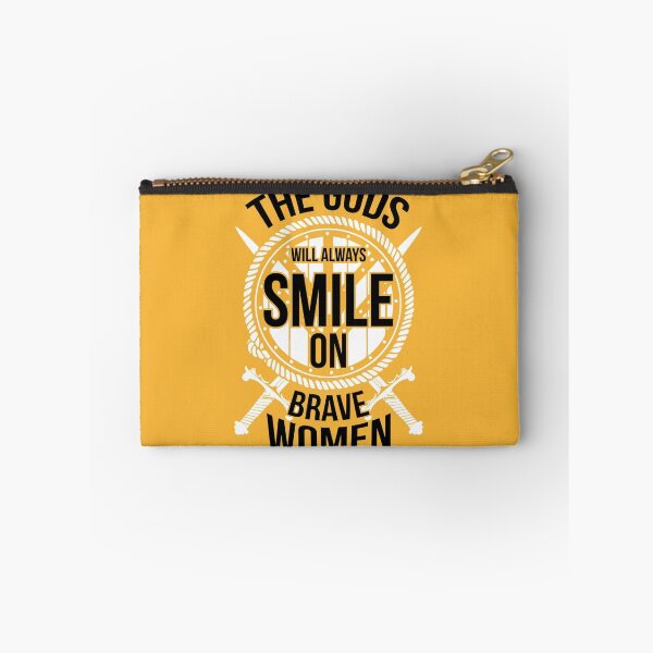 Item preview, The gods will always smile on brave women designed and sold by nektarinchen.