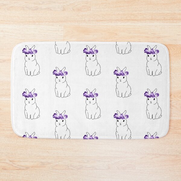 Item preview, A bun with a bun - purple scrunchie designed and sold by felinefeelings.