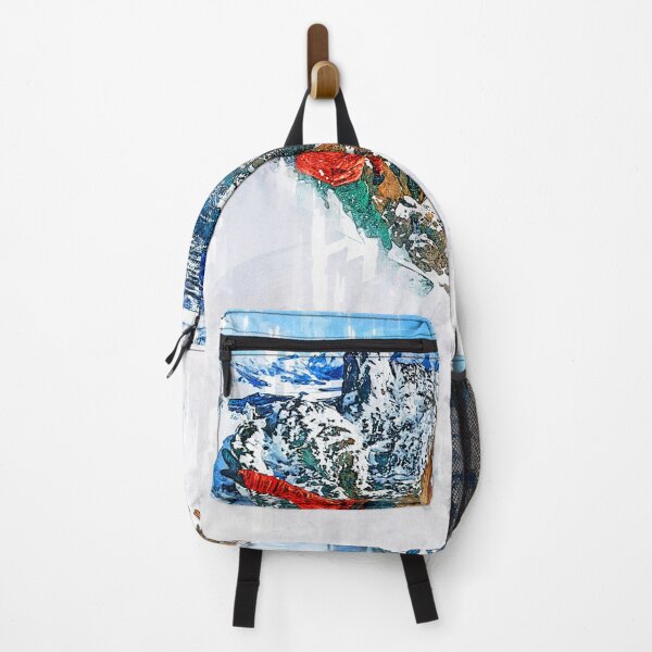 Item preview, Snowboarder Glides Down. For snowboarding Lovers designed and sold by ColortrixArt.