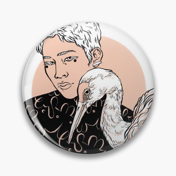Item preview, Familiars - Sandhill Crane designed and sold by kkarrart.